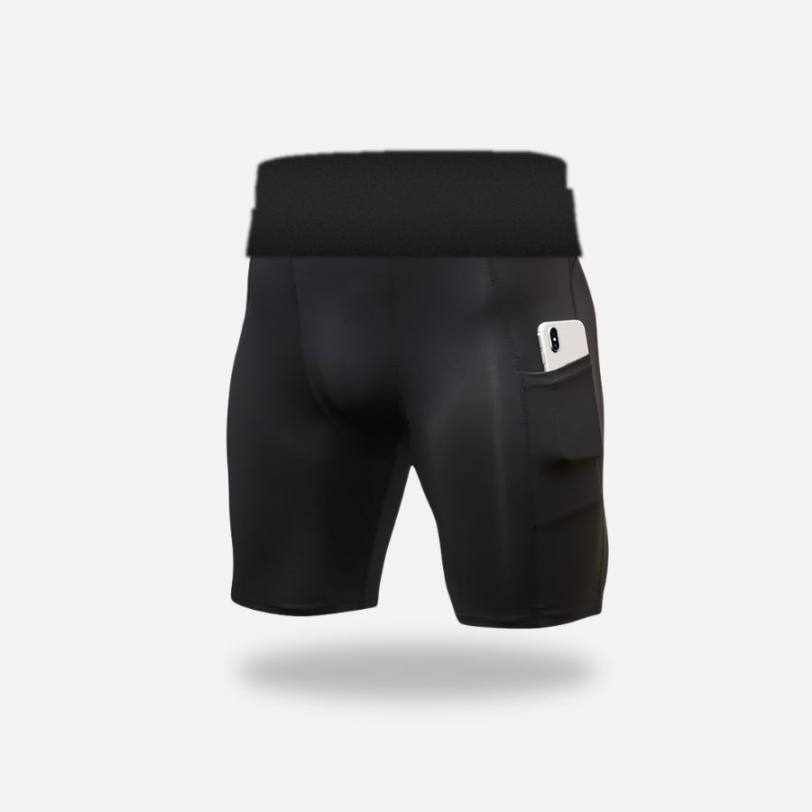 RUNNR Pro compression shorts in black